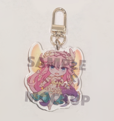 Metamorphosis Notte Acrylic Keychain