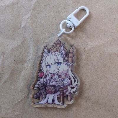 Crown Acrylic Keychain