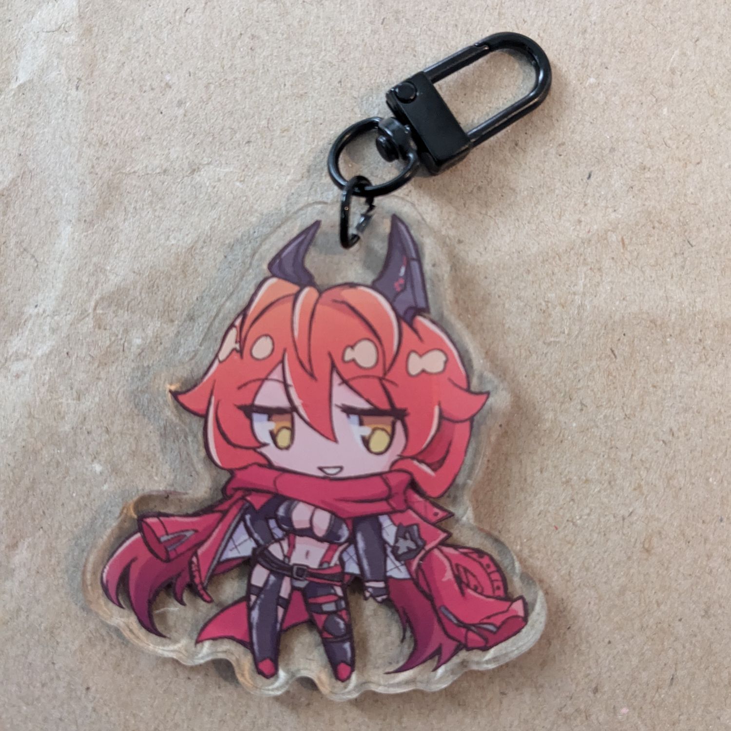 Red Hood Acrylic Keychain