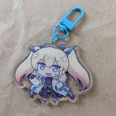 Laplace Acrylic Keychain