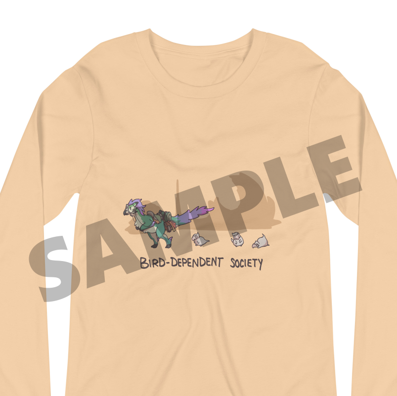 Bird-Dependent Society Long-Sleeved T-Shirt