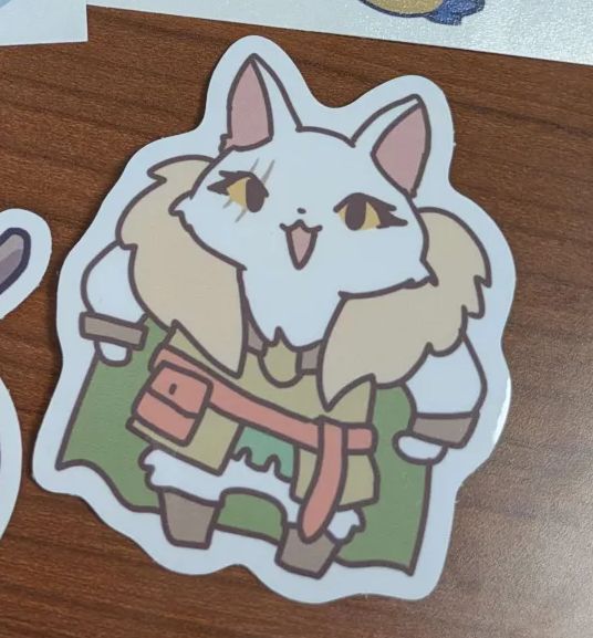 Athos Vinyl Sticker