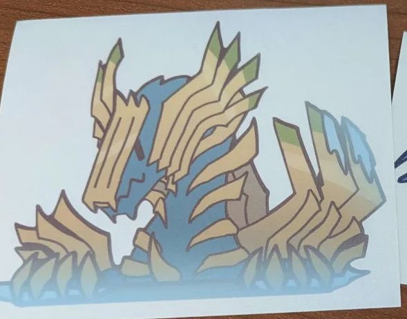 Jin Dahaad Peeker Vinyl Kiss Cut Sticker