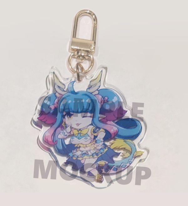 Siren Acrylic Keychain