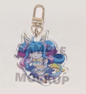 Siren Acrylic Keychain