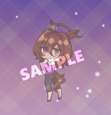 [Preorder] Agnes Tachyon Acrylic Keychain