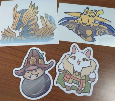 Monster Hunter Wilds Stickers