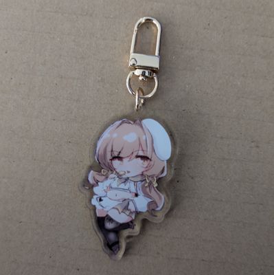 Bready Acrylic Keychain