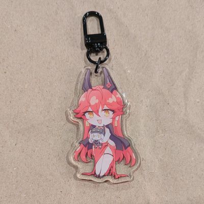 Red Hood (Nonsense Red) Acrylic Keychain