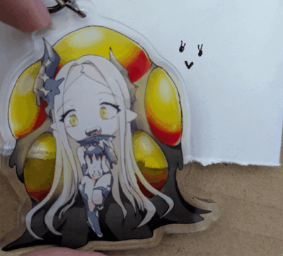 Leviathan Acrylic Keychain