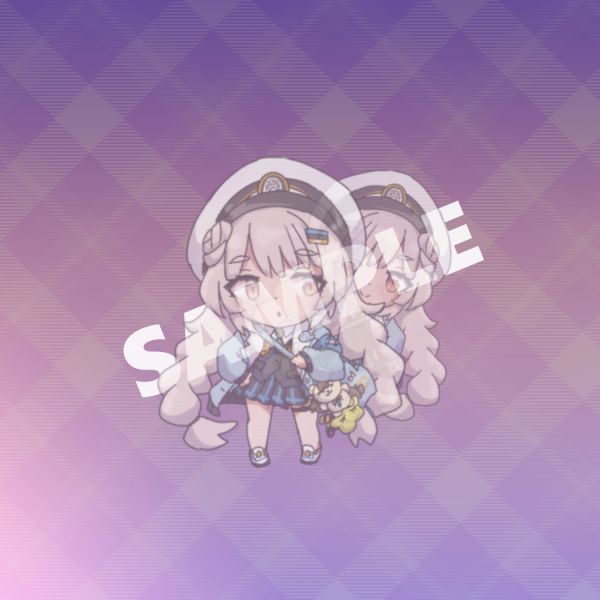 [Coming Soon] Soline (Frost Ticket) Acrylic Keychain