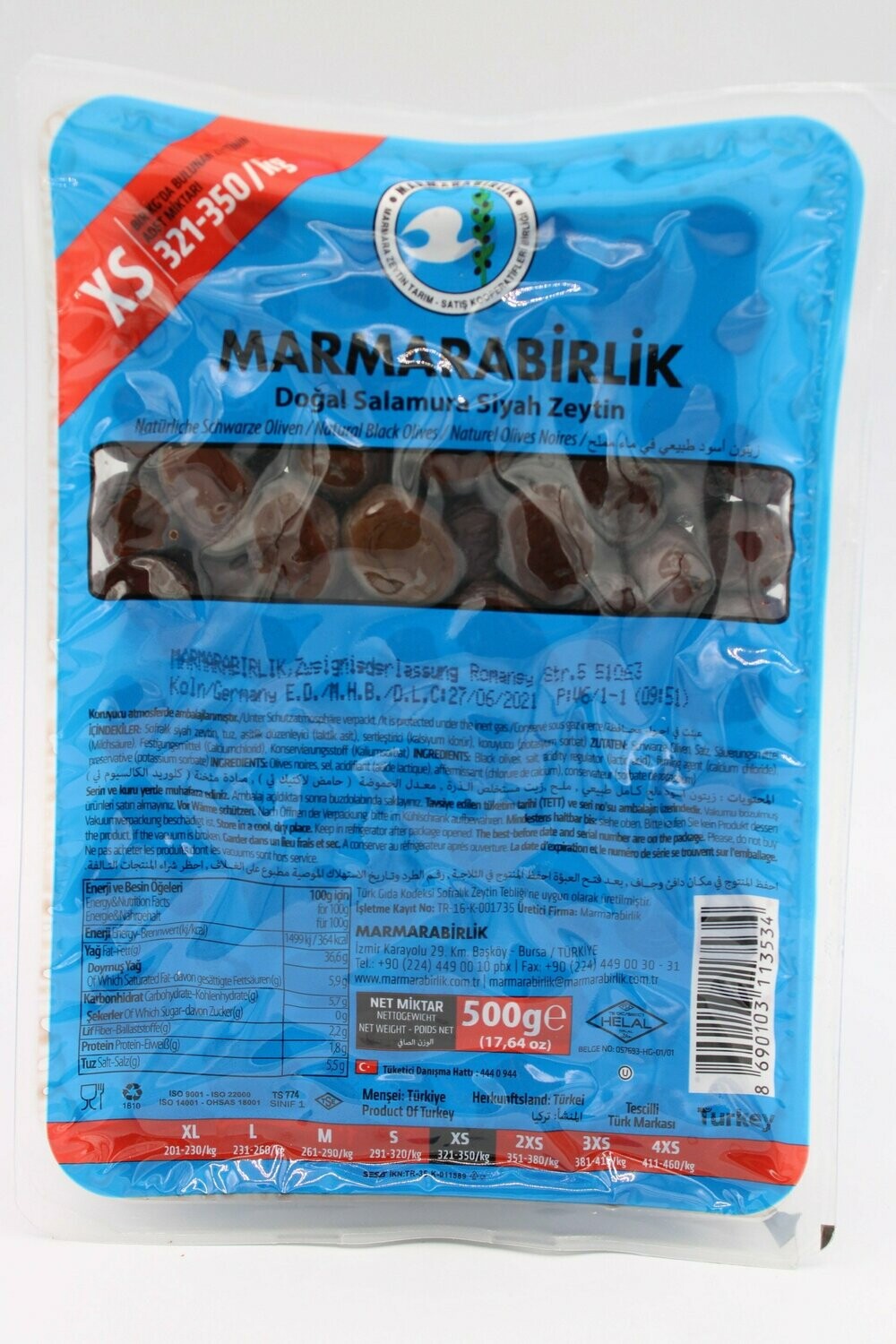 Marmarabirlik XS Vakum 500 g