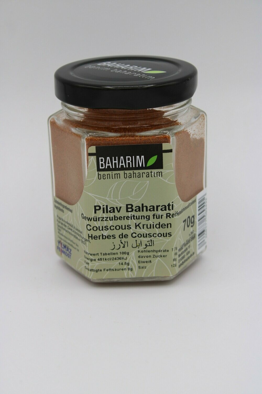 Baharim Pilav Baharati Kavanoz 70 g