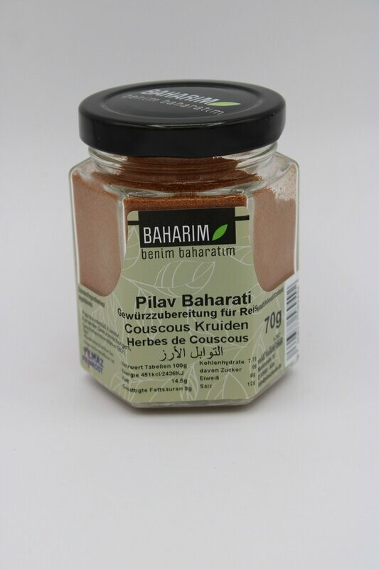 Baharim Pilav Baharati Kavanoz 70 g