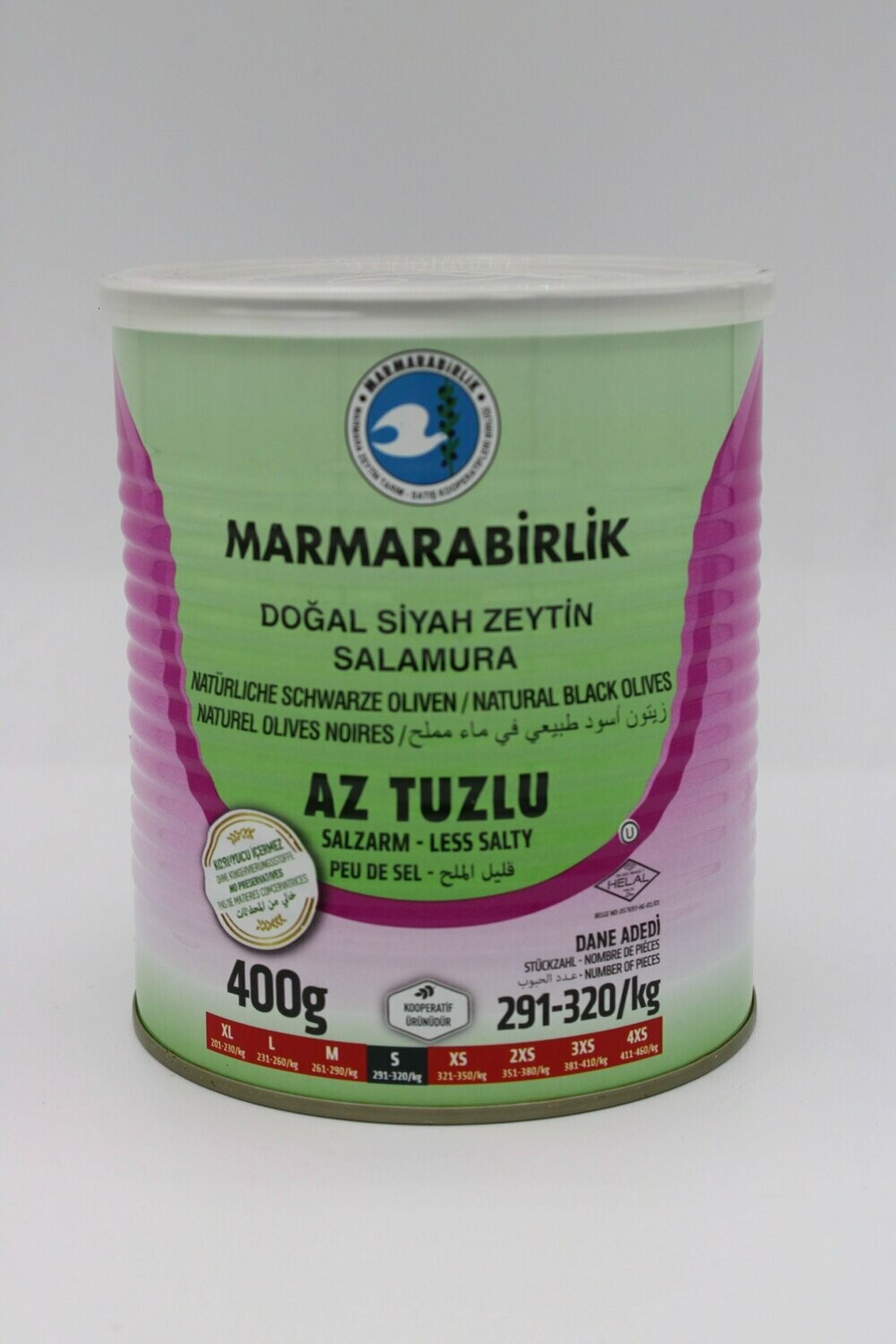 Marmarabirlik Teneke Az Tuzlu 480 g