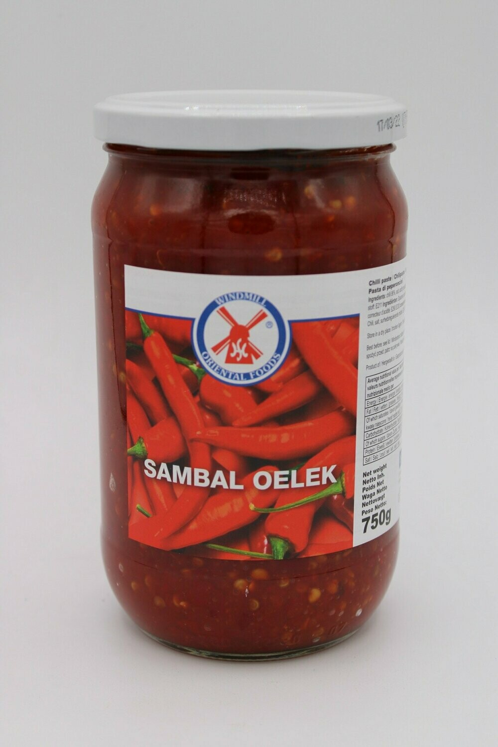 Sambal Oelek Cam 750 g