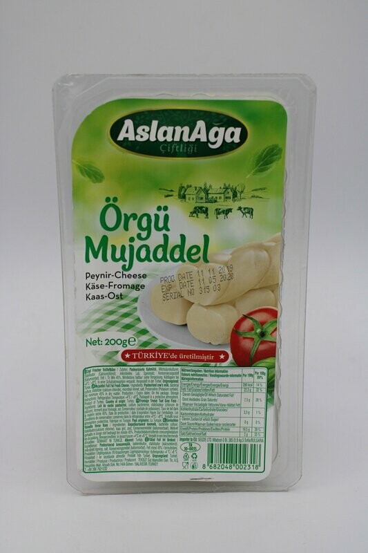 Aslanaga Örgü Peyniri 200 g