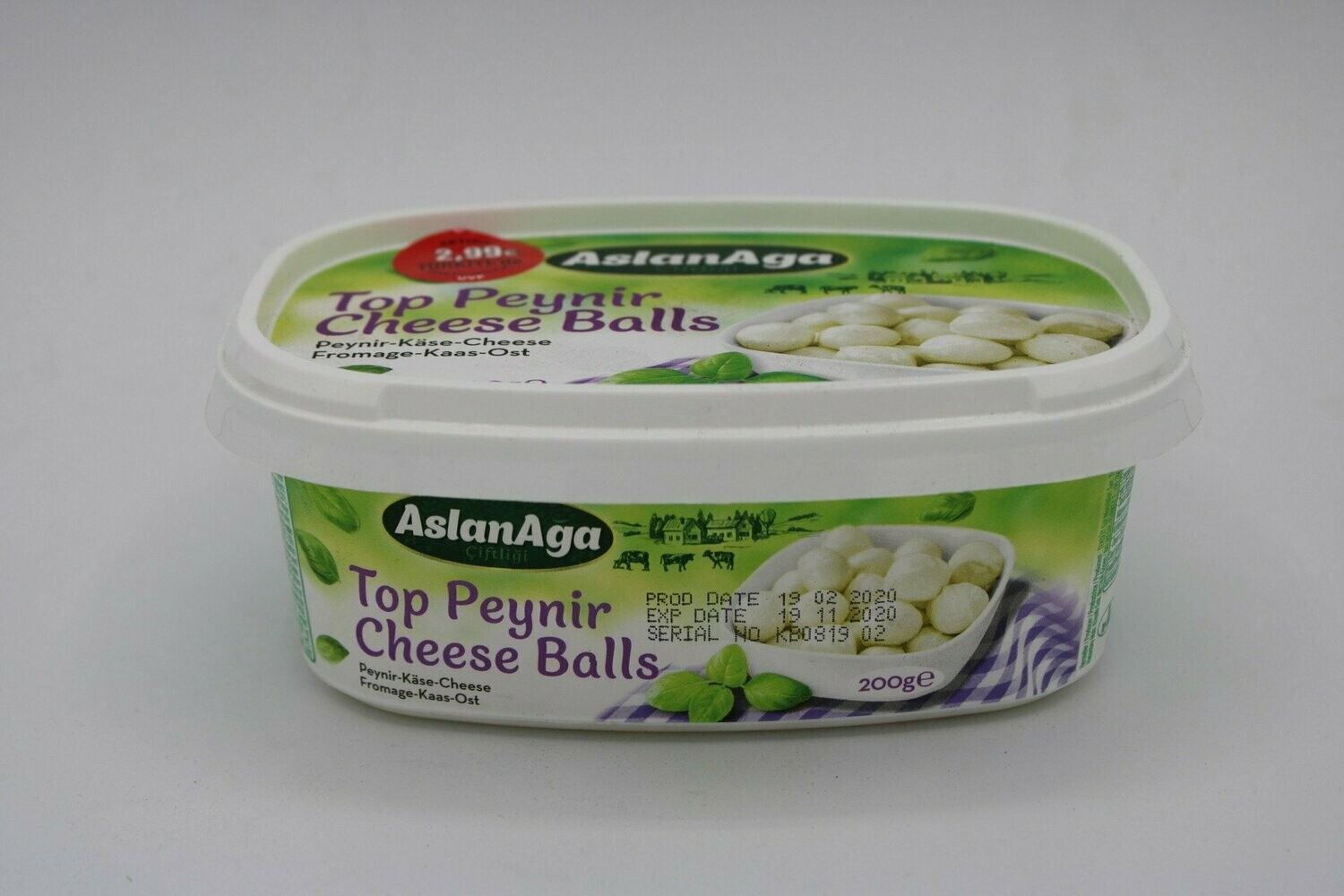 Aslanaga Top Peynir 200 g