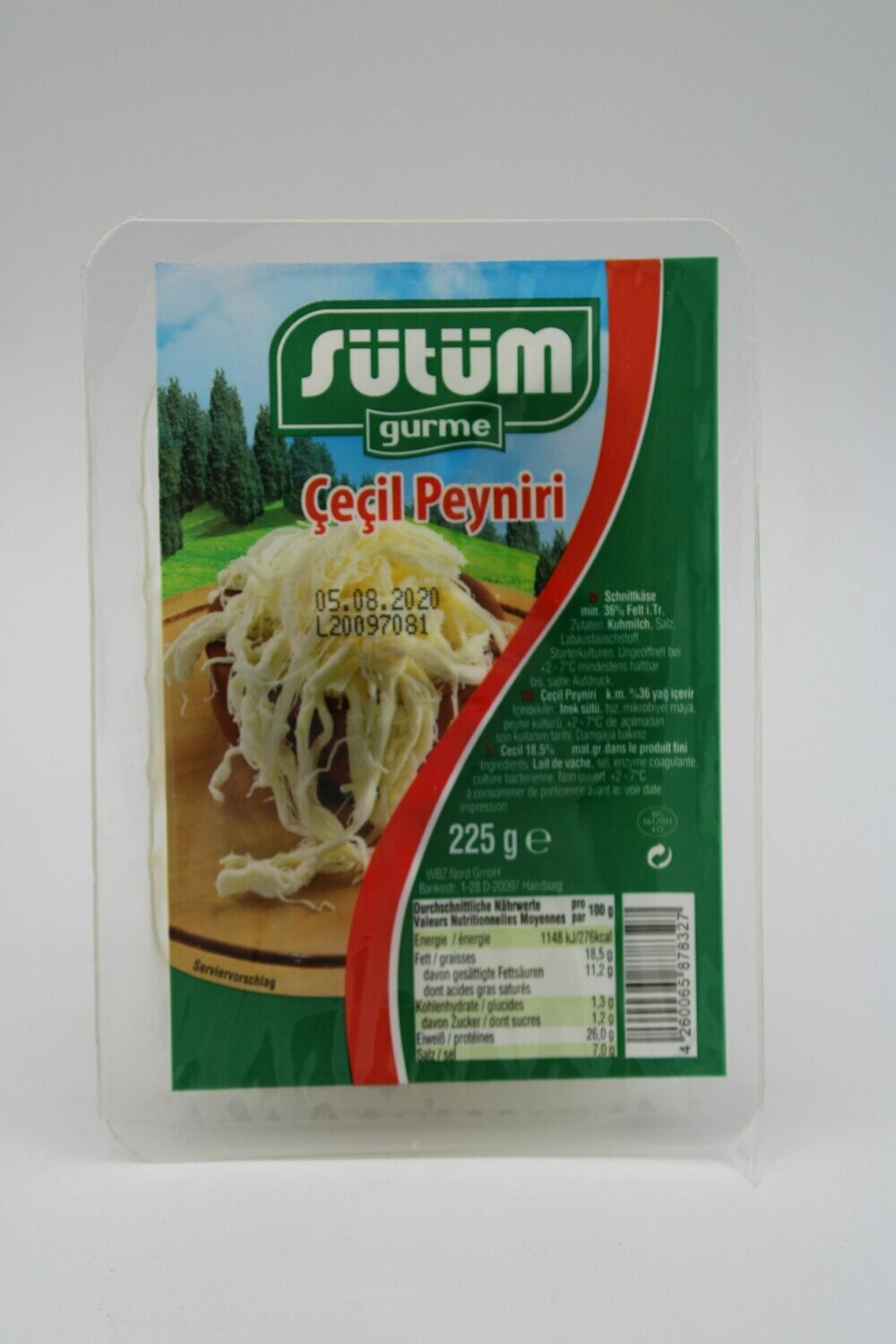 Sütüm Cecil Peyniri 225 g