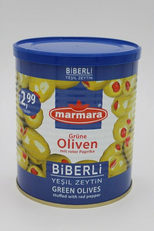 Marmara Biberli Yesil Zeytin 450 g