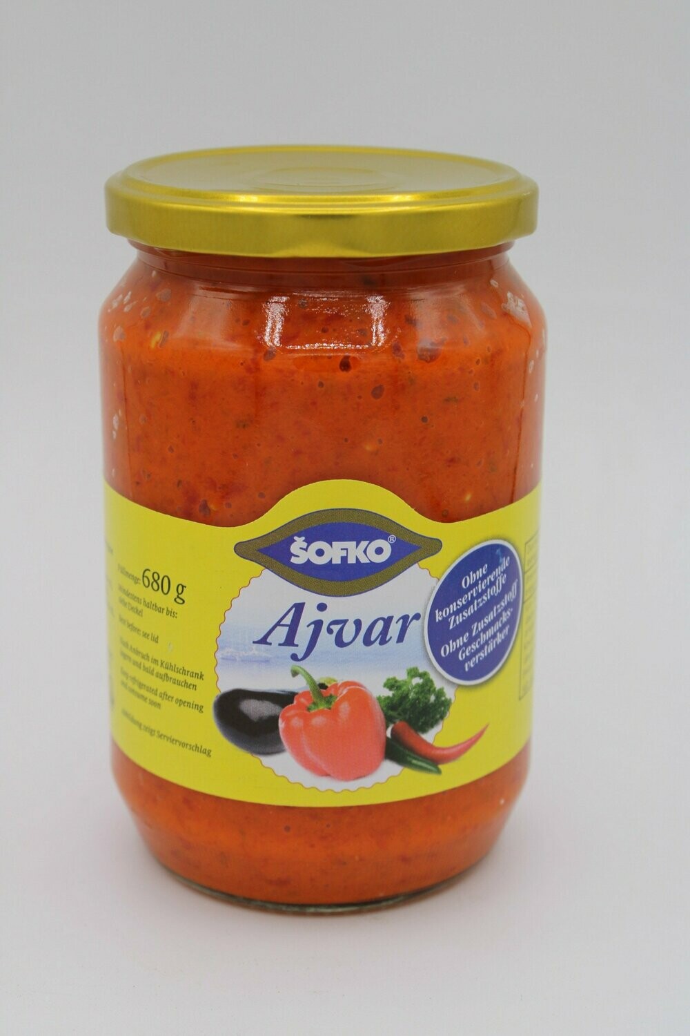 Sofko Ajvar Tatli 720 g