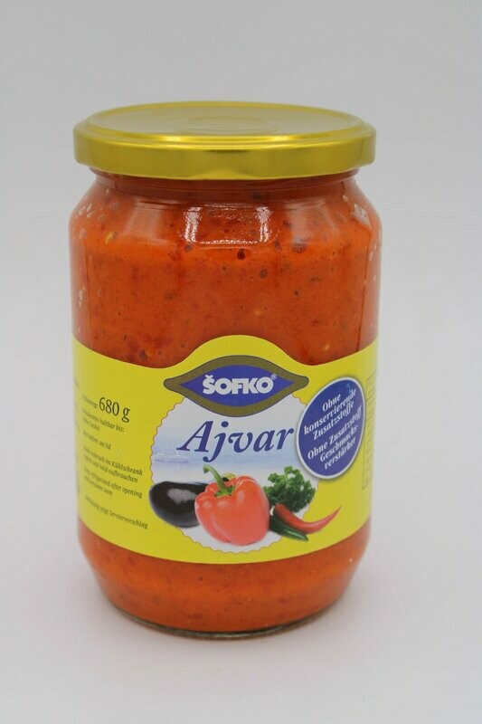 Sofko Ajvar Tatli 720 g