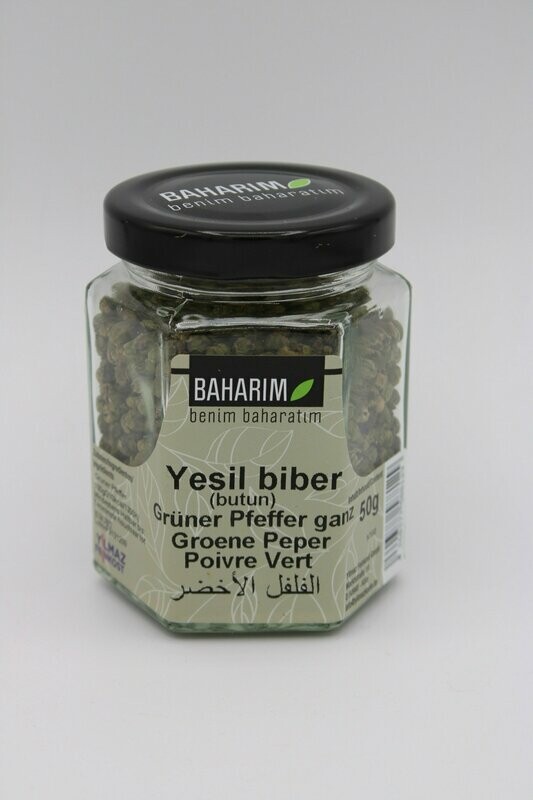 Baharim Yesil Biber 50 g Kavanoz