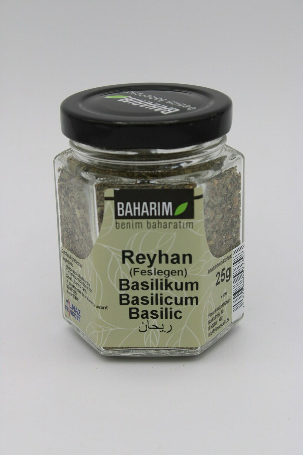 Baharim Reyhan/Feslegen 25 g Kavanoz