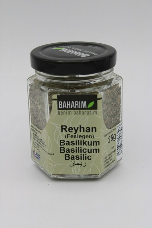 Baharim Reyhan/Feslegen 25 g Kavanoz