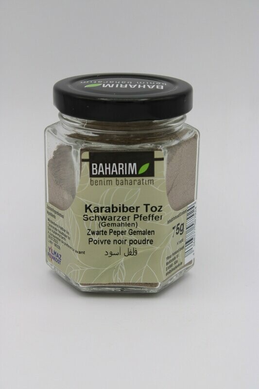 Baharim Karabiber Toz 75 g Kavanoz
