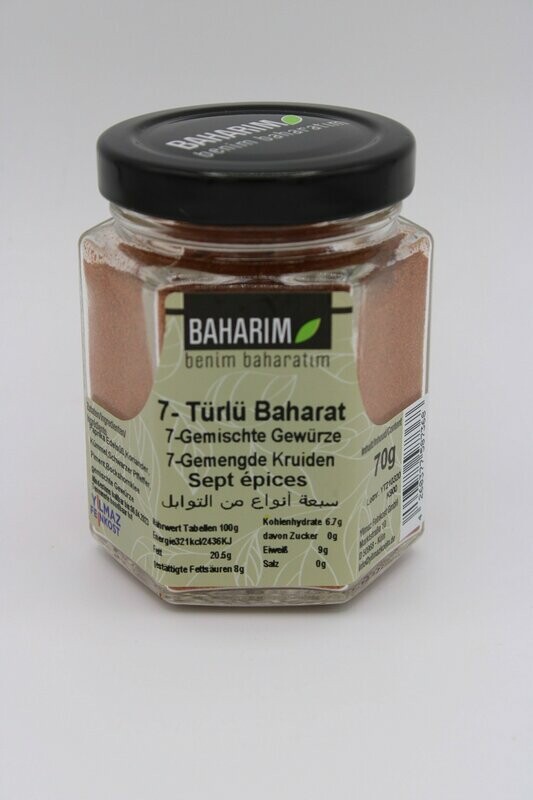Baharim Yedi Türlü 70 g Kavanoz