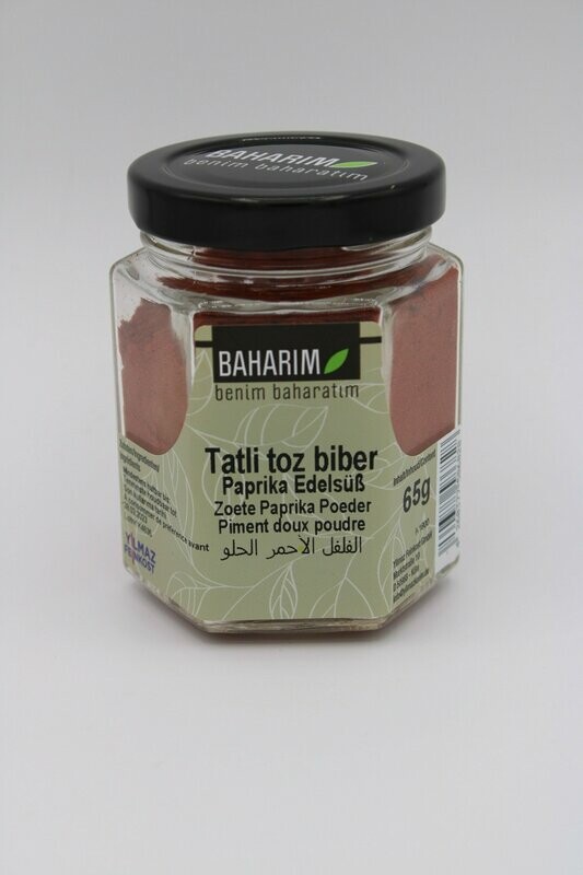 Baharim Tatli Toz Biber 65 g Kavanoz