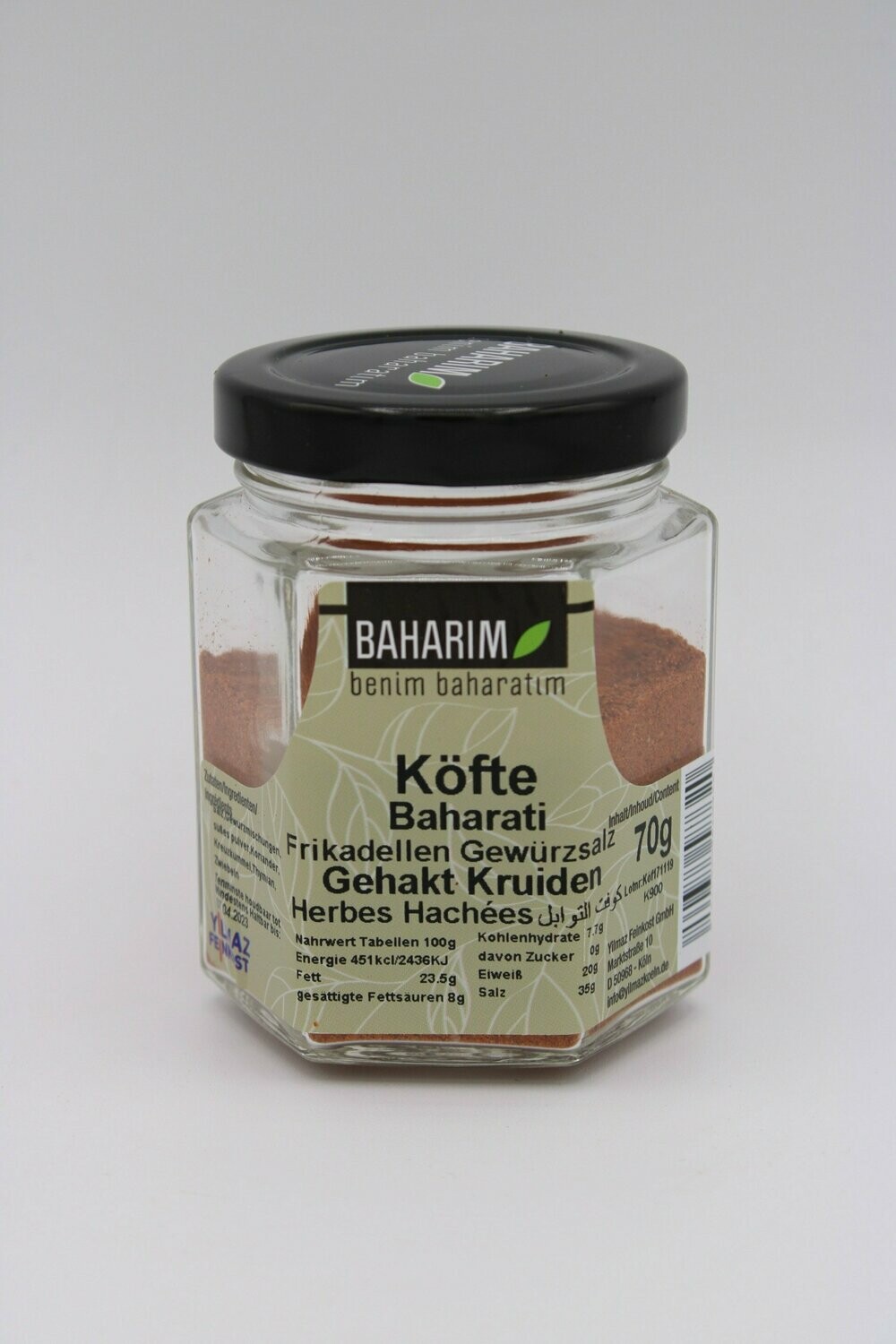 Baharim Köfte Harci 75 g Kavanoz