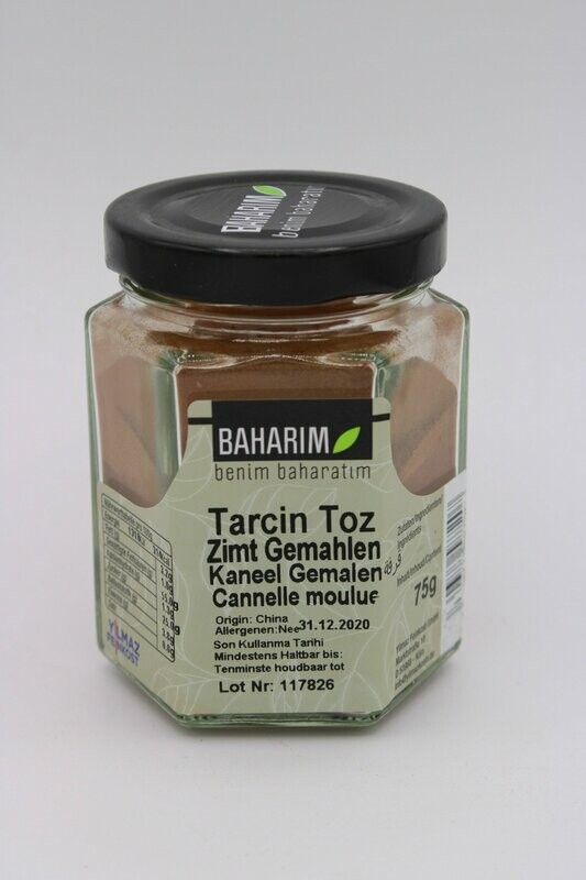 Baharim Tarcin Toz 75 g Kavanoz