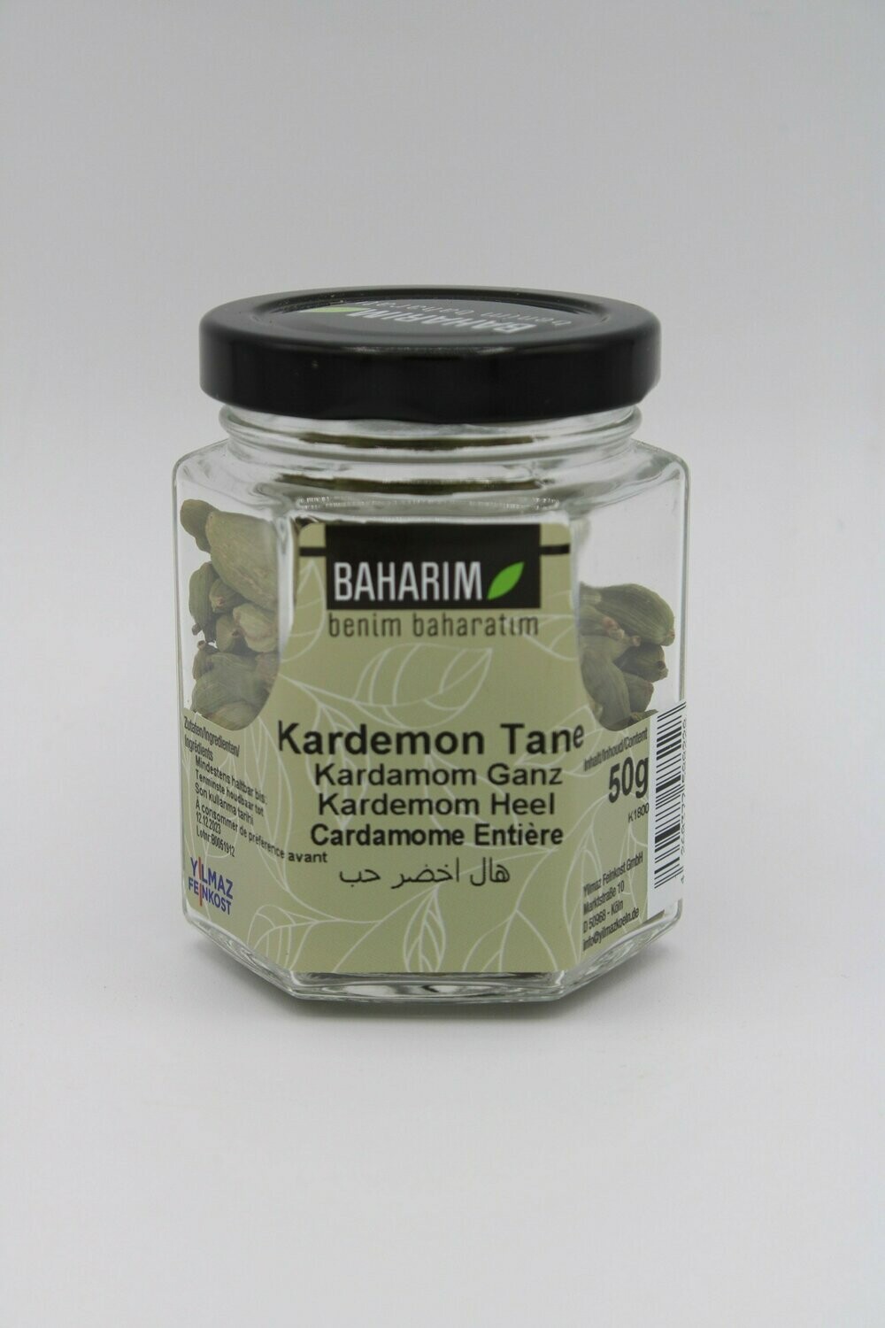 Baharim Kardemon Tüm 50 g Kavanoz