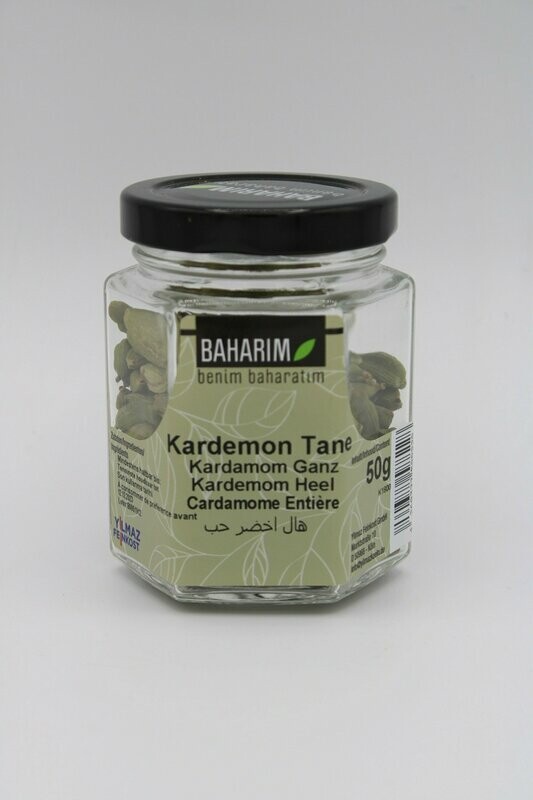 Baharim Kardemon Tüm 50 g Kavanoz