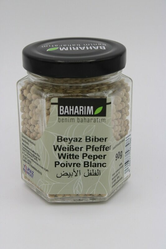 Baharim Beyaz Biber Toz 75 g Kavanoz