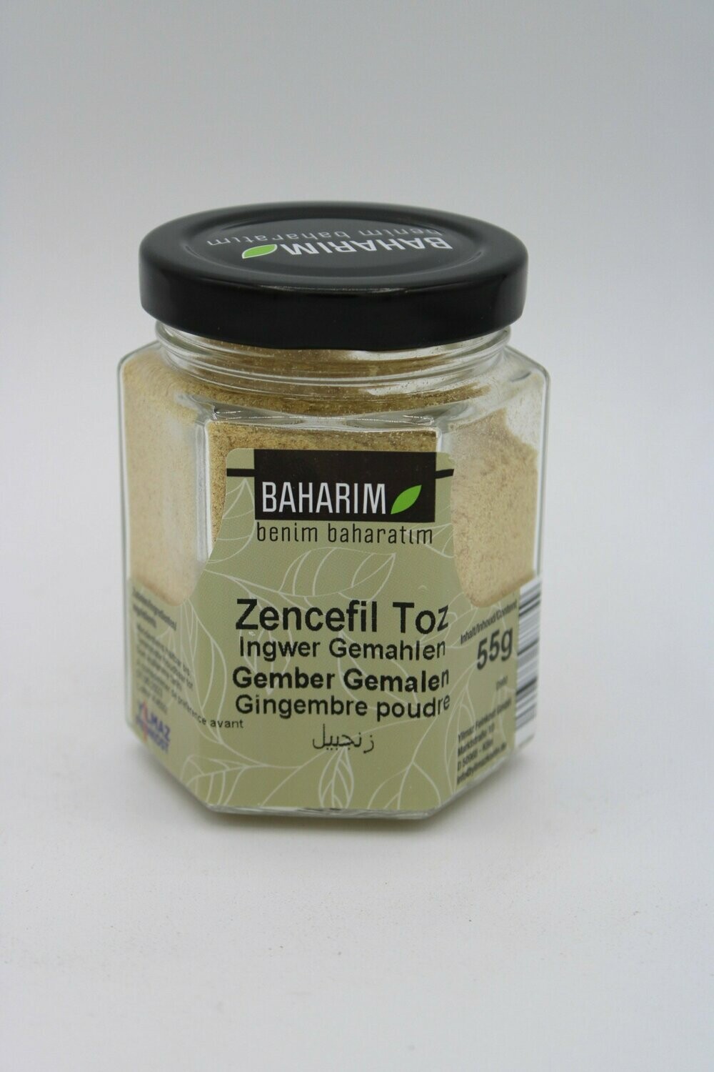 Baharim Zencefil Toz 55 g Kavanoz