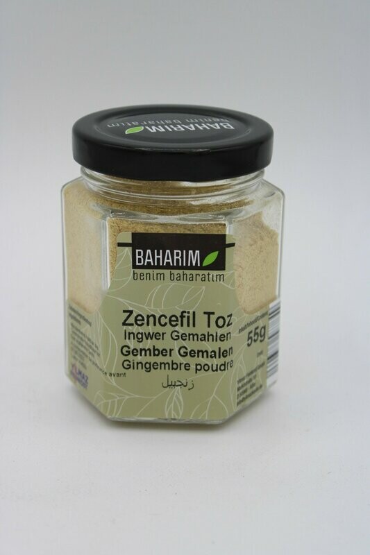 Baharim Zencefil Toz 55 g Kavanoz