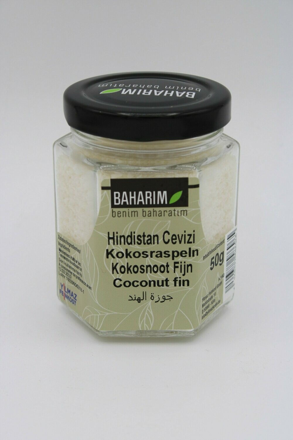Baharim Hindistan Cevizi 50 g Kavanoz