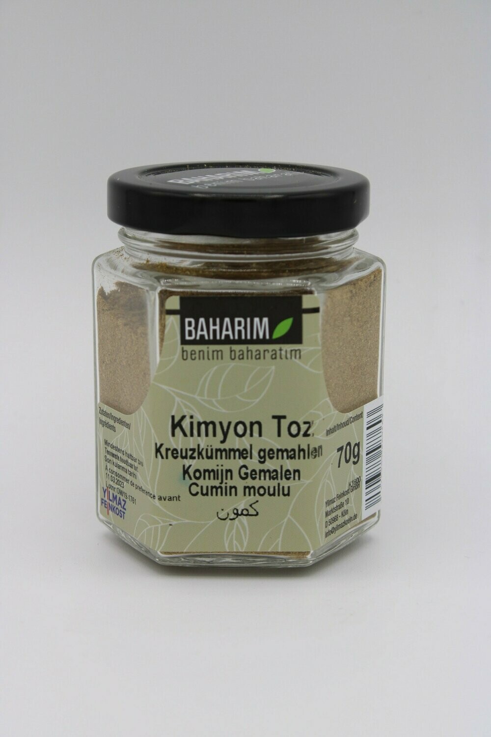 Baharim Kimyon Toz 70 g Kavanoz