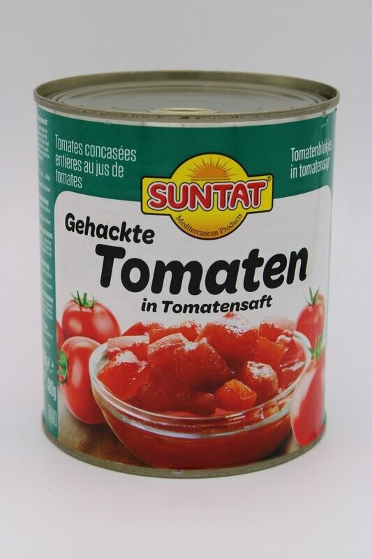 Suntat Küp Kesme Domates 800 ml