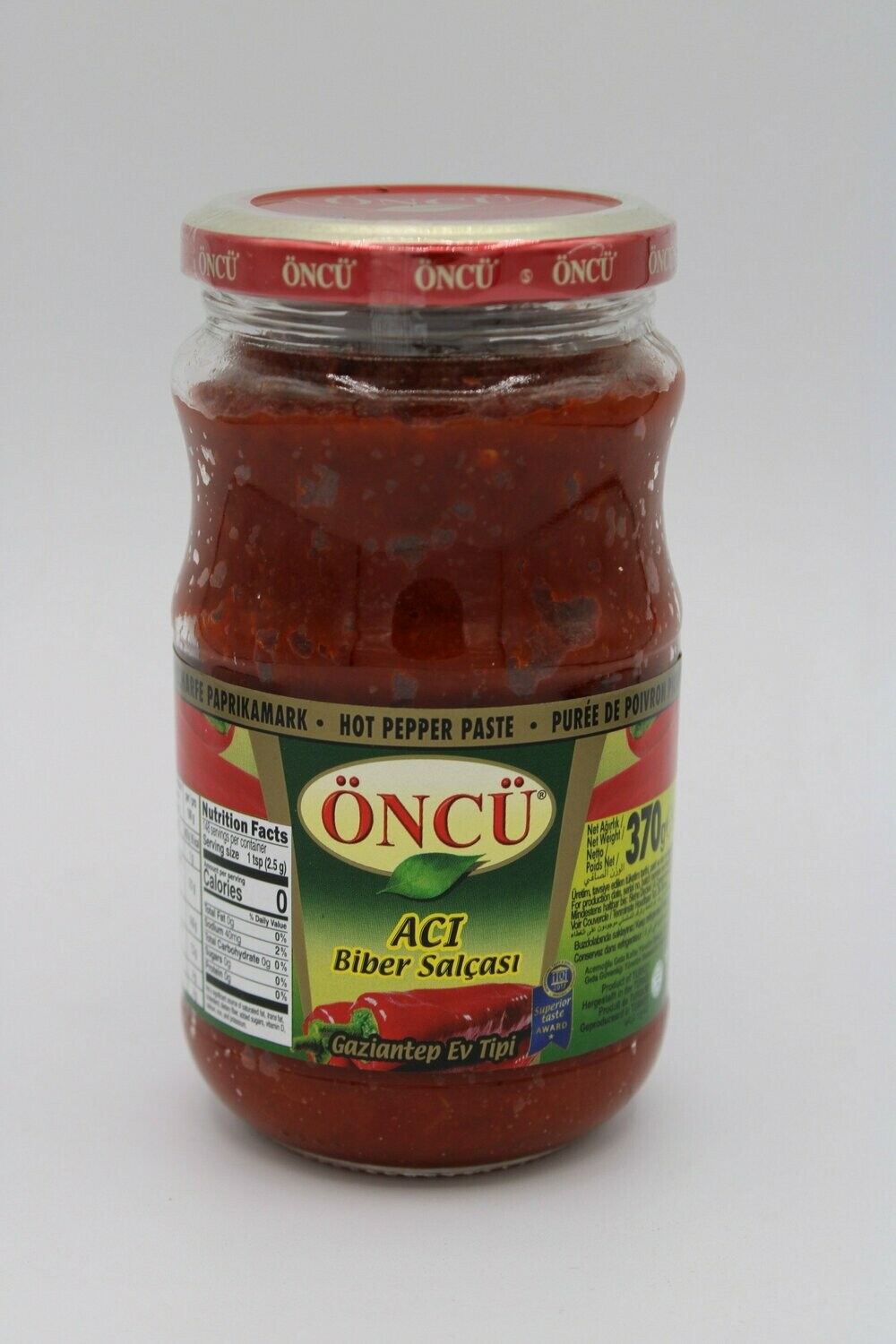 Öncü Aci Biber Salca 370 g