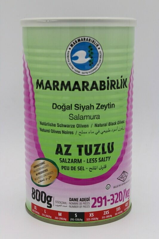 Marmarabirlik Az Tuzlu Teneke 800 g