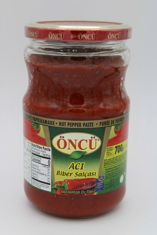 Öncü Aci Biber Salca 720 g
