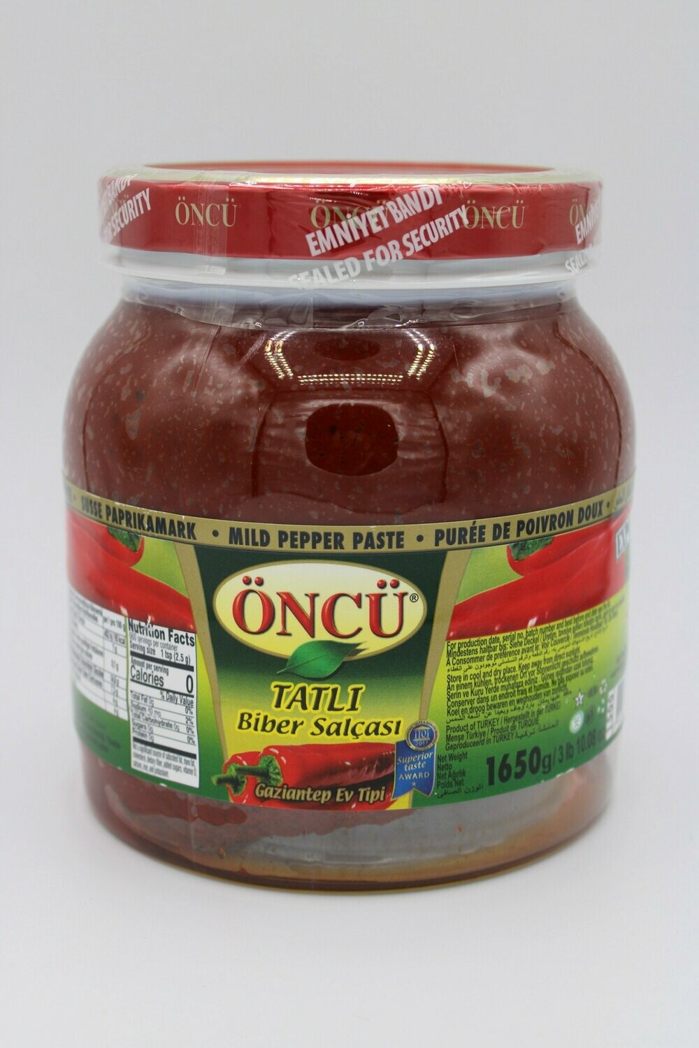 Öncü Tatli Biber Salca 1650 g