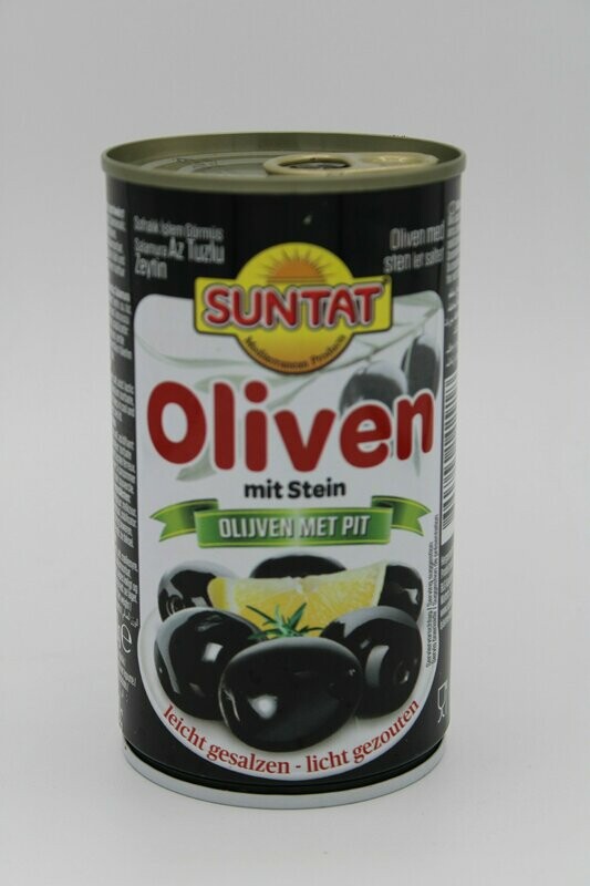 Suntat Az Tuzlu Siyah Cekirdeksiz Zeytin 400 g