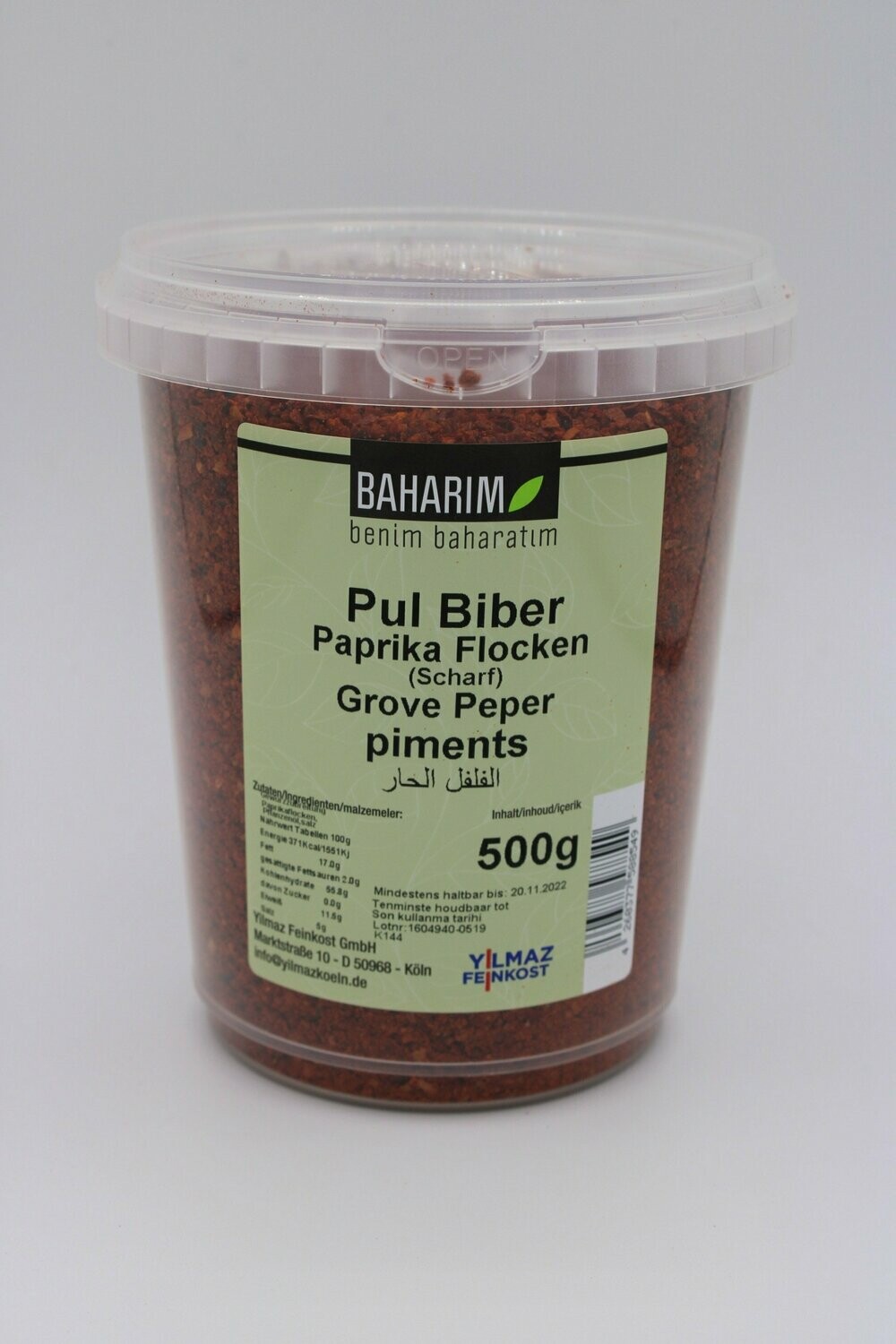 Baharim Kova Pul Biber 500 g