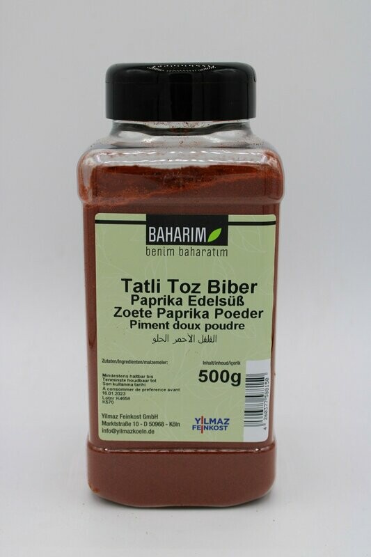 Baharim Tatli Toz Biber 500 g