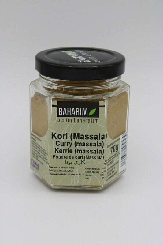 Baharim Curry Massala 70 g Kavanoz